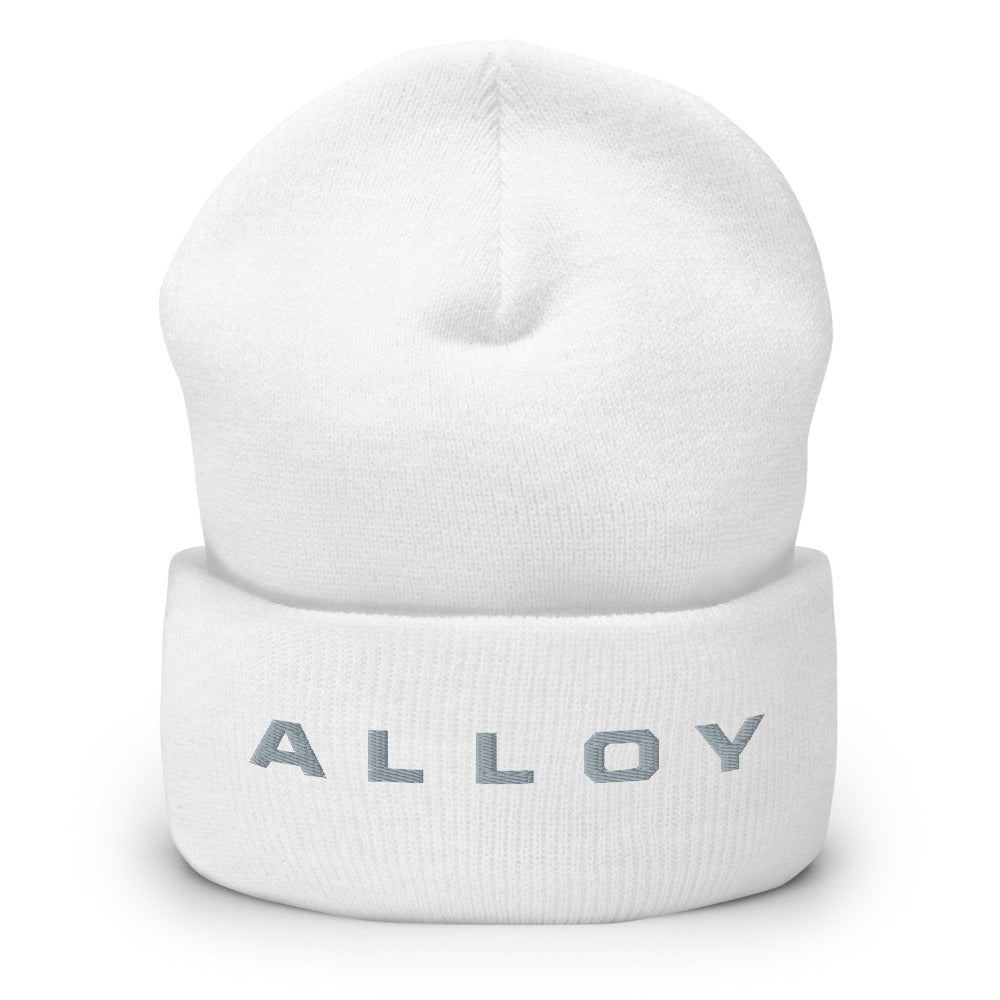 Embroidered Cuffed Beanie