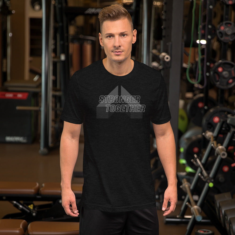 Stronger Together Dark Short-Sleeve Unisex T-Shirt
