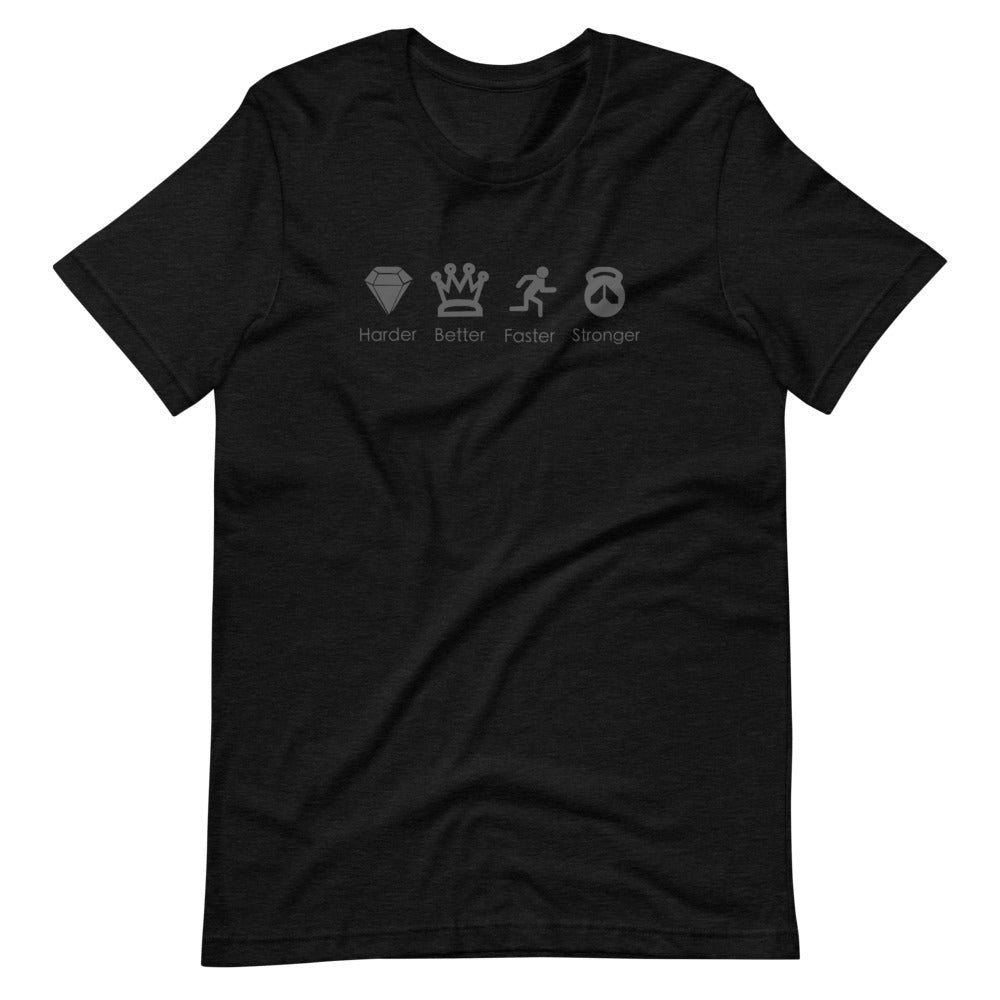 Harder•Better•Faster•Stronger | Short-Sleeve Unisex T-Shirt