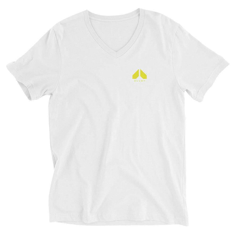 Simple Logo | Unisex Short Sleeve V-Neck T-Shirt