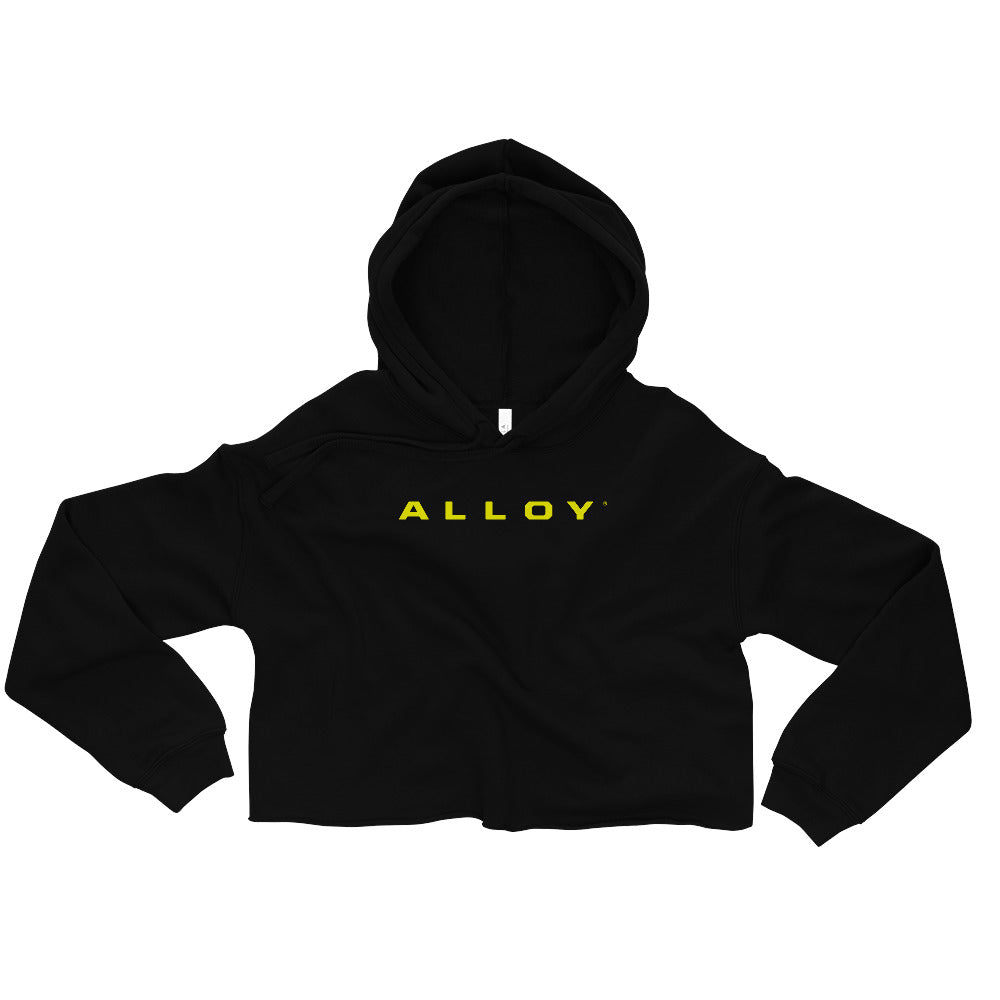 Logo Crop Hoodie