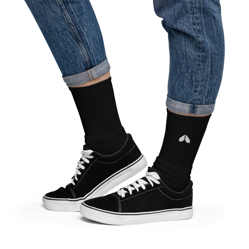 Alloy Embroidered Socks