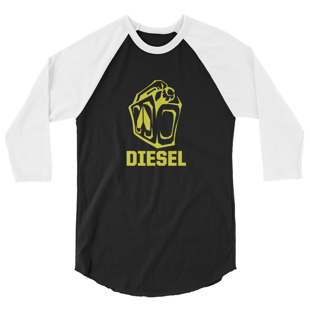 Diesel 3/4 sleeve raglan shirt
