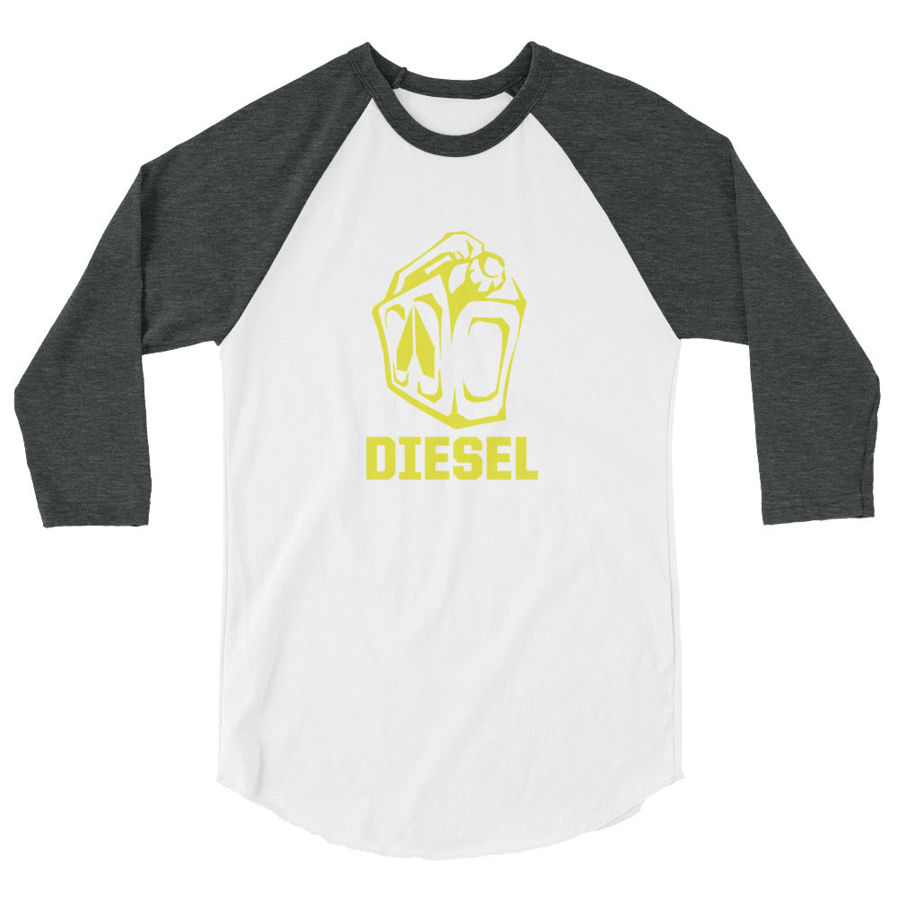 Diesel 3/4 sleeve raglan shirt