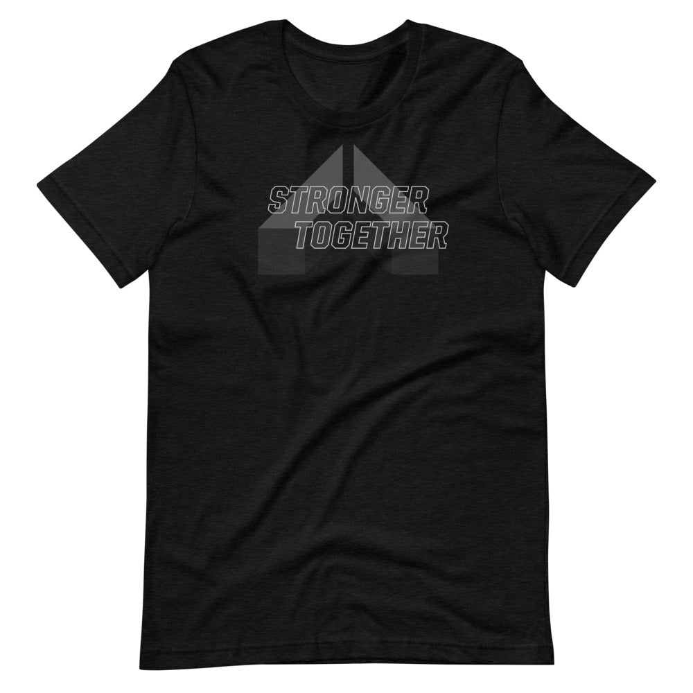 Stronger Together Dark Short-Sleeve Unisex T-Shirt