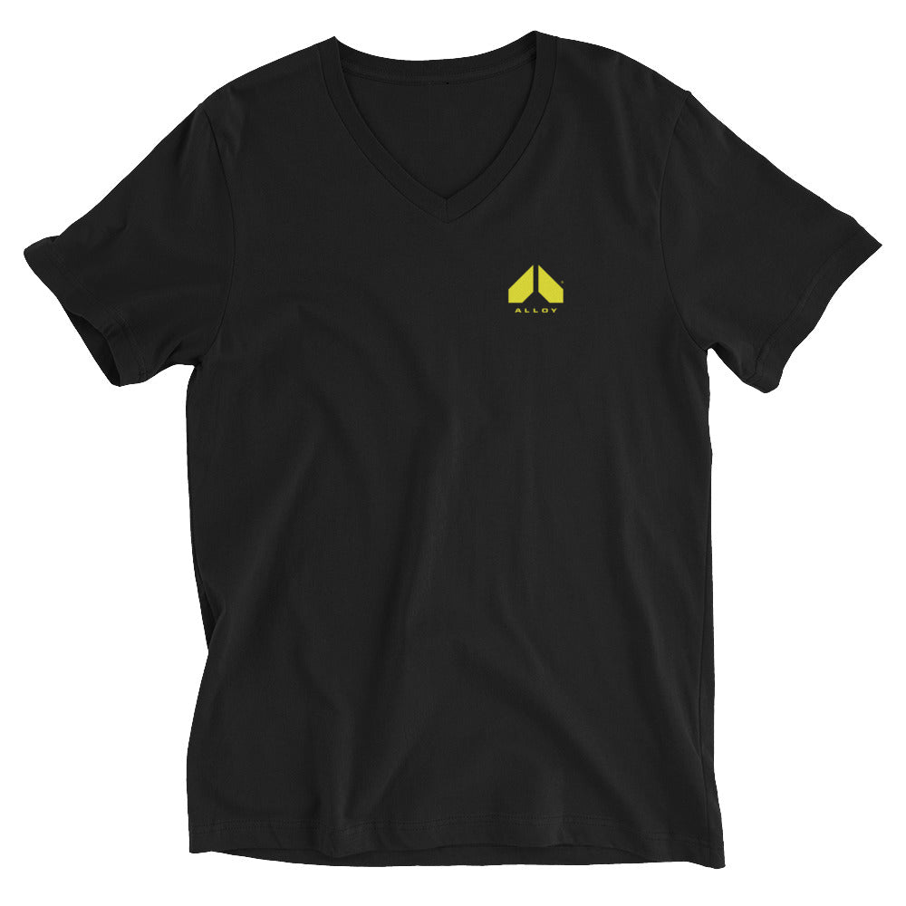 Simple Logo | Unisex Short Sleeve V-Neck T-Shirt