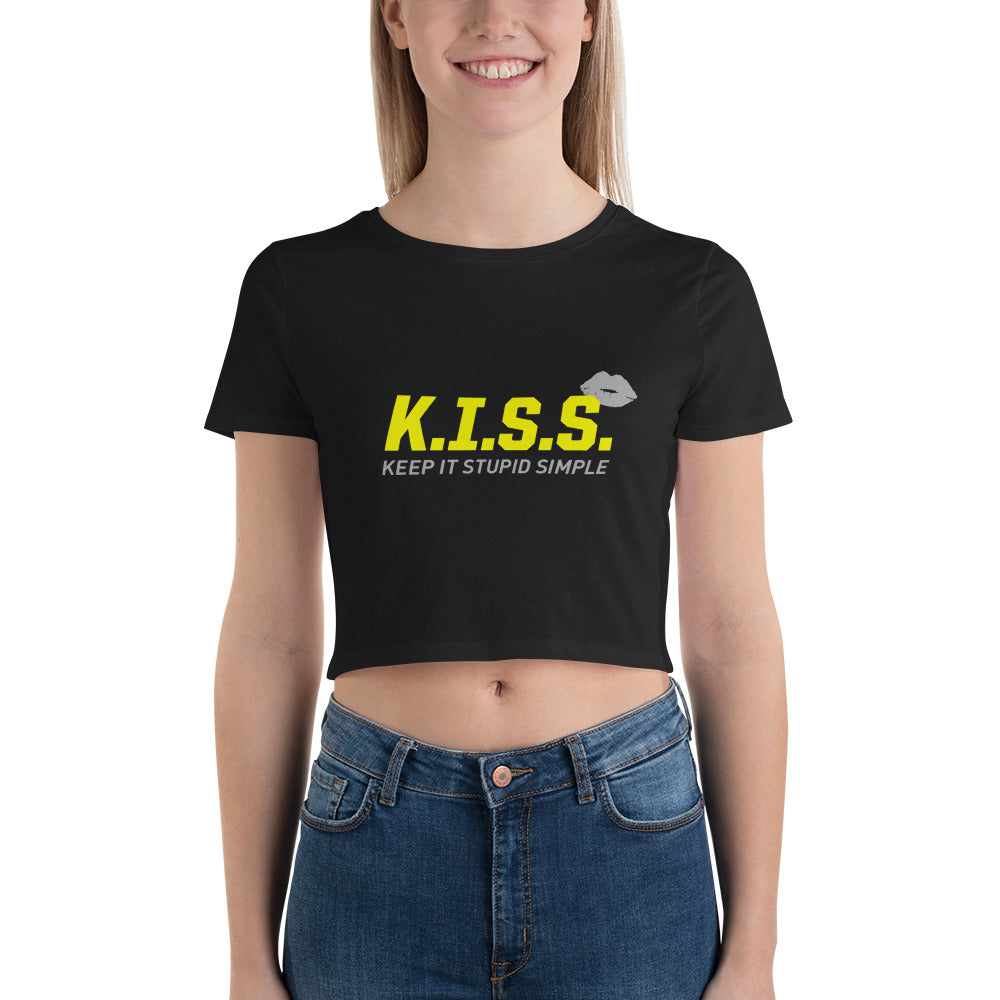 K.I.S.S. - Women’s Crop Tee